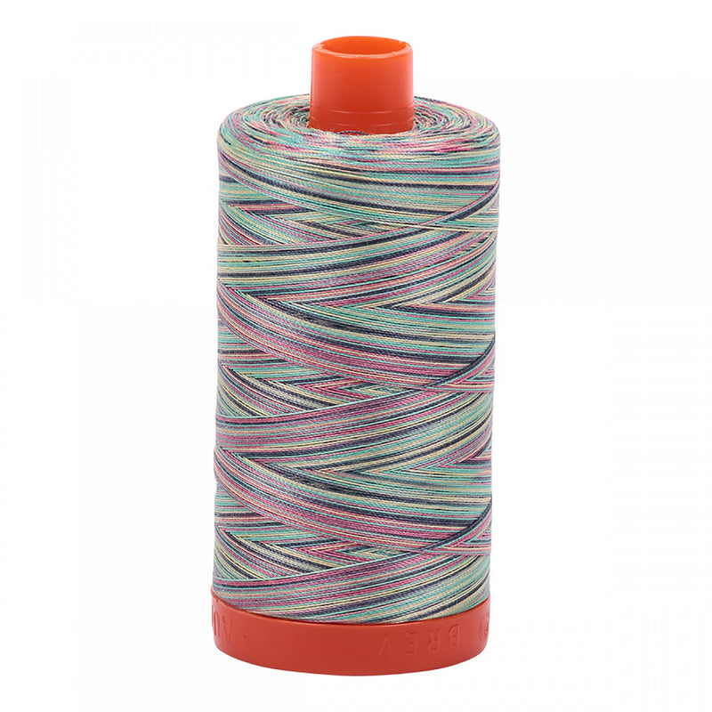 Aurifil Mako Cotton 50 WT Thread 3817 Variegated Marrakesh