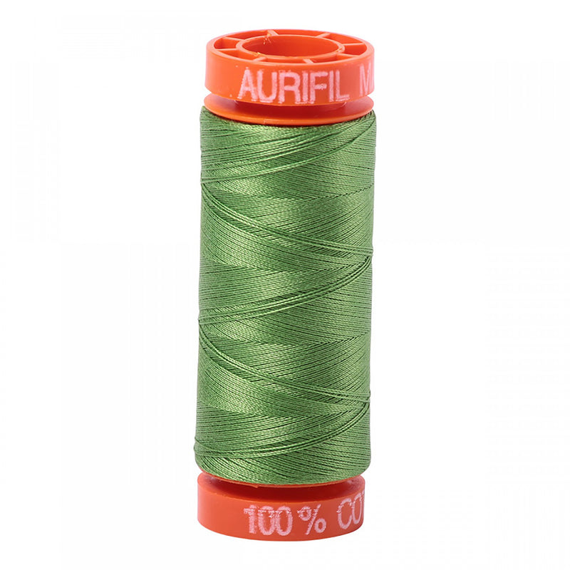 Aurifil Mako Cotton 50 WT Thread SM 1114 Grass Green