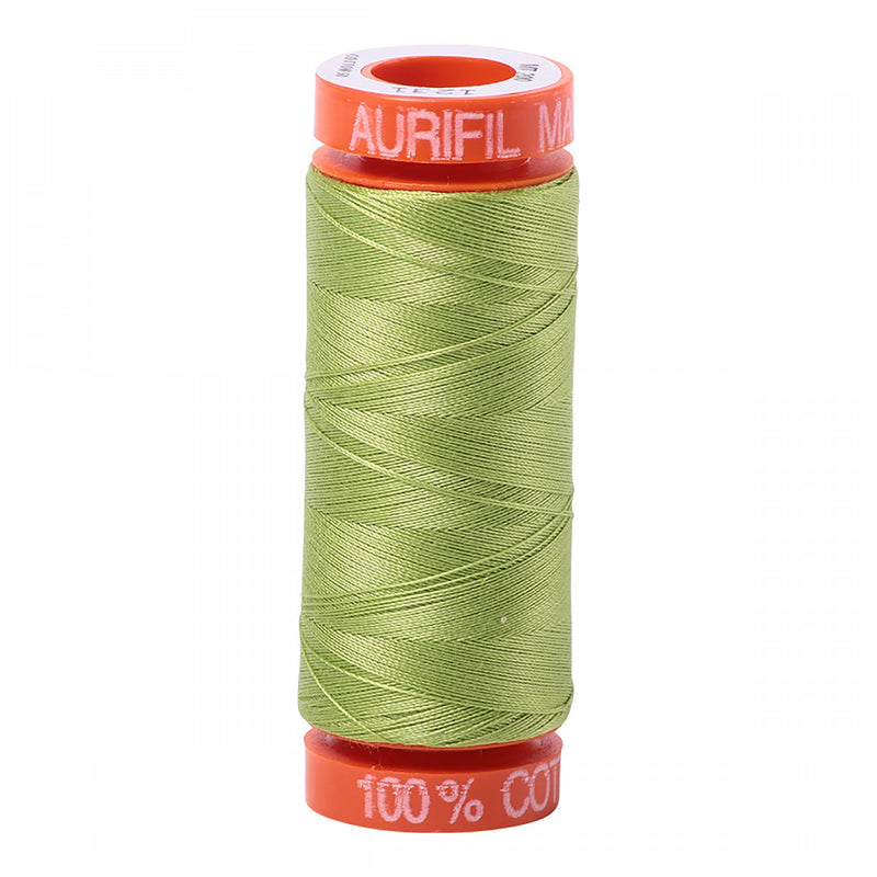 Aurifil Mako Cotton 50 WT Thread SM 1231 Spring Green