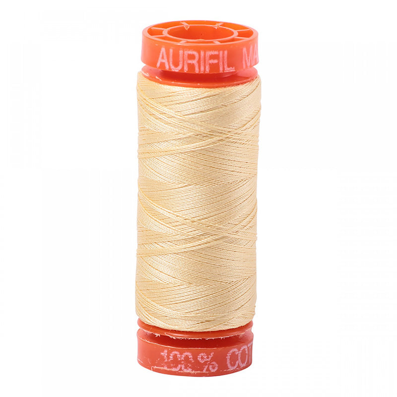 Aurifil Mako Cotton 50 WT Thread SM 2105 Champagne