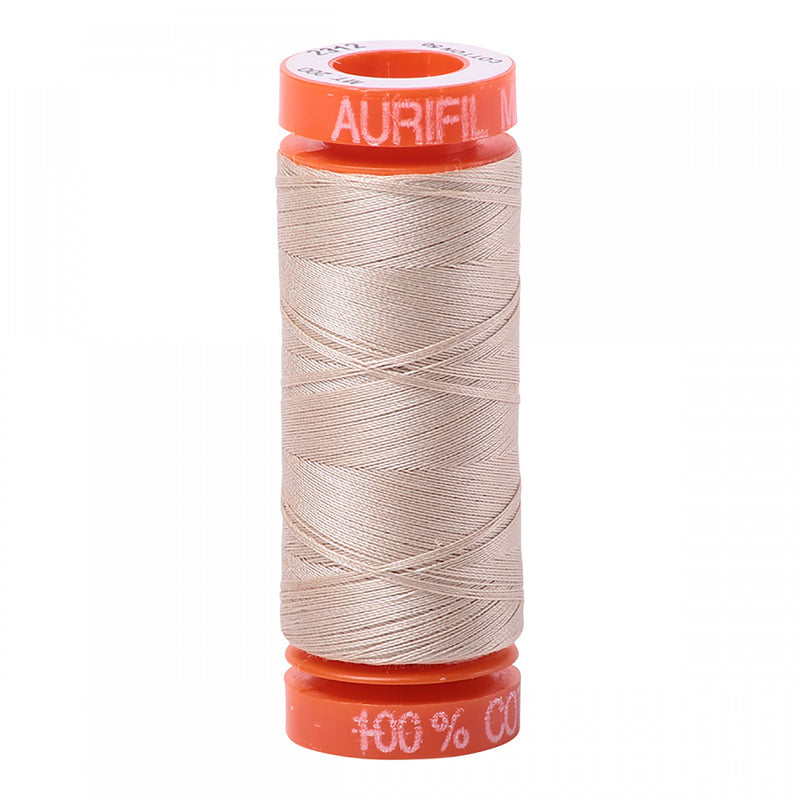 Aurifil Mako Cotton 50 WT Thread SM 2312 Ermine