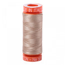 Aurifil Mako Cotton 50 WT Thread SM 2326 Sand