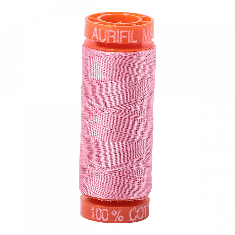 Aurifil Mako Cotton 50 WT Thread SM 2425 Bright Pink