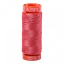Aurifil Mako Cotton 50 WT Thread SM 5002 Medium Red