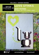 Art East Love Stinks Quilt Pattern