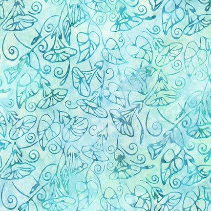 Robert Kaufman Artisan Batiks Hummingbird Lane Aqua