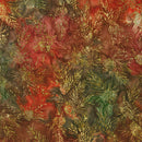 Robert Kaufman Autumn Trails Terracotta Batik Fabric