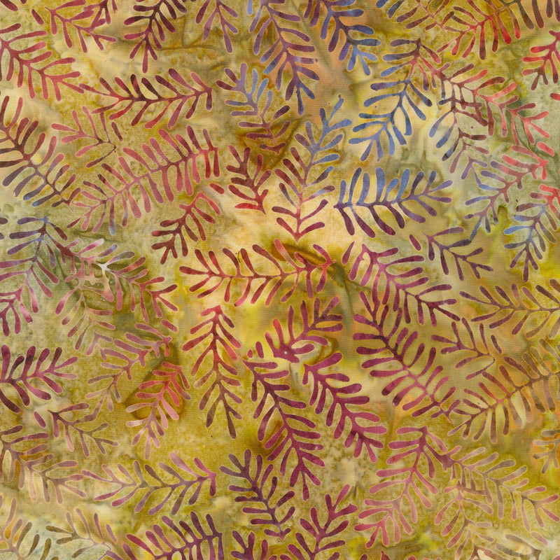 Robert Kaufman Autumn Trails Topaz Batik Fabric