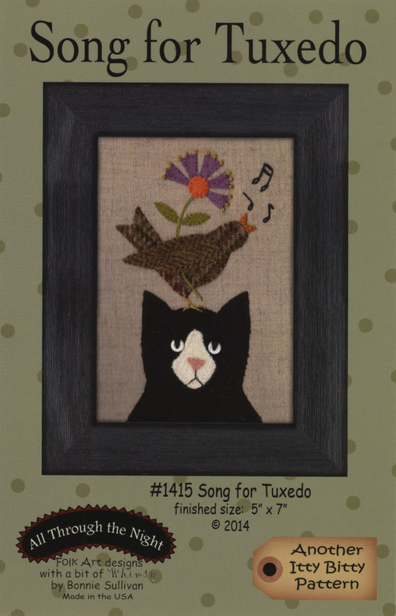 All Through The Night A Song For Tuxedo Pattern