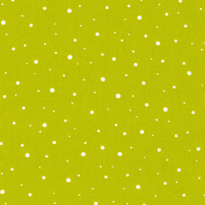 Robert Kaufman Paintbox Spots Pickle Fabric