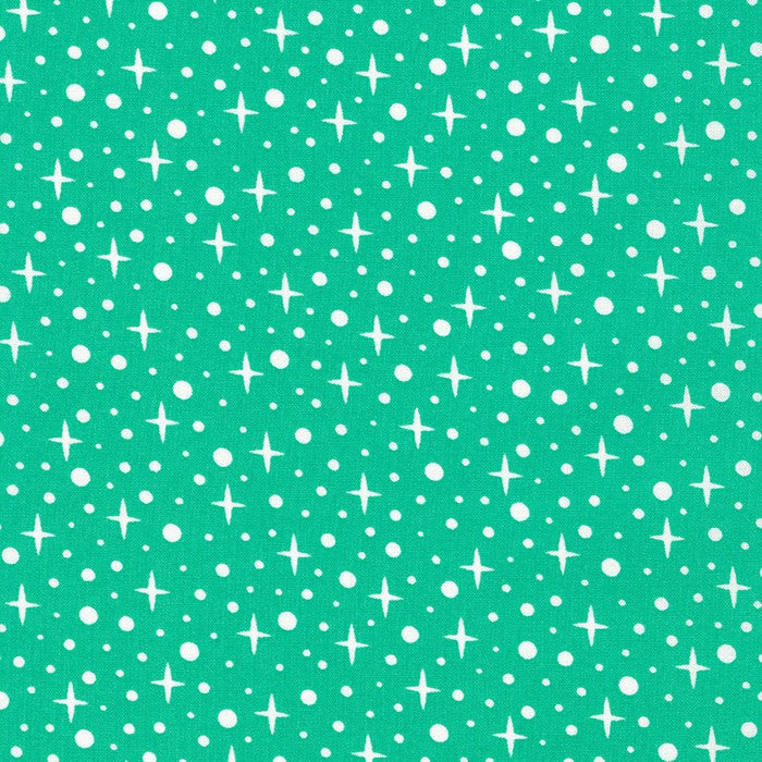 Robert Kaufman Paintbox Stars Cypress Fabric