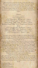 The Old Tattered Flag Autumn Punch Needle Embroidery Pattern