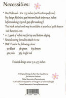 Bareroots Hugs And Kisses Dishtowel Pattern