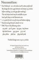 Bareroots Sweet as Pie Embroidery Dishtowel Pattern