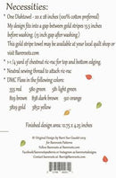 Bareroots Thankful Dishtowel Embroidery Pattern