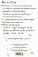 Bareroots Oh! What Fun Reindeer Dishtowel Embroidery Pattern