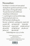 Bareroots Chase Your Dreams Embroidered Dishtowel Pattern