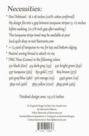 Bareroots Salty Sandy Happy Embroidery Dishtowel Pattern