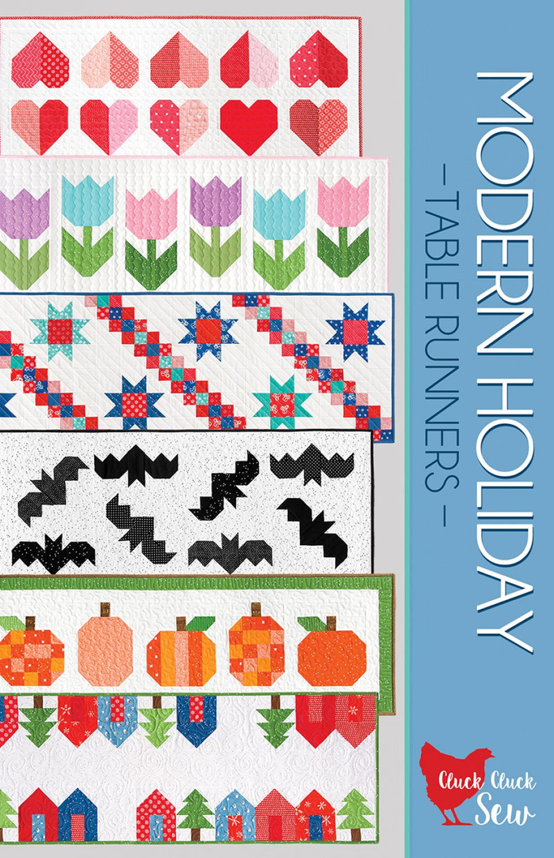 Cluck Cluck Sew Modern Holiday Table Runners Pattern