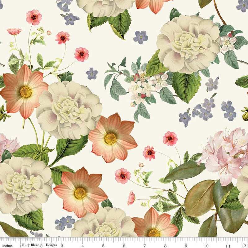 Riley Blake Springtime Main Cream Fabric