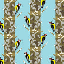 Birch Fabric Lakehouse 2 Print Yellow Bellied Sapsucker CH-149-Yellow-Bellied-Sapsucker