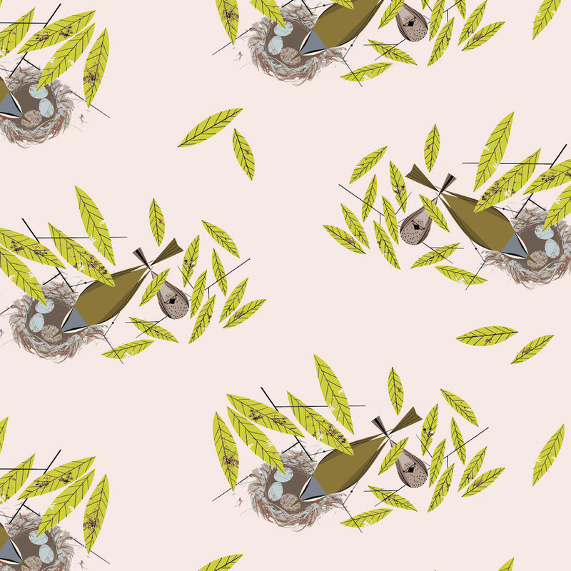 Birch Fabric Lakehouse 2 Print Vireos CH-150-Vireos