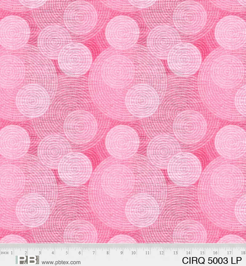 P & B Textiles Cirque Light Pink Fabric