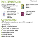 Cut Loose Press Swirly Pearly Buttons Quilt Pattern