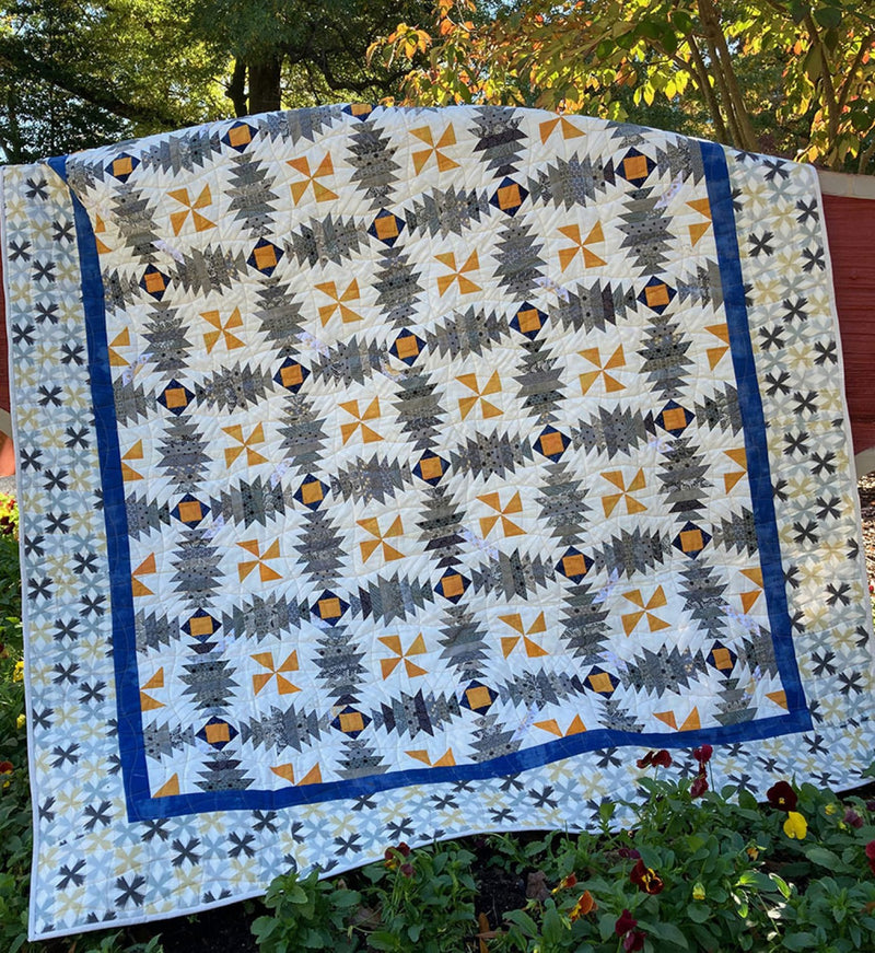 Cut Loose Press Pineapples And Pinwheels Quilt Pattern