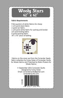 Coriander Quilts Wooly Stars Quilt Pattern