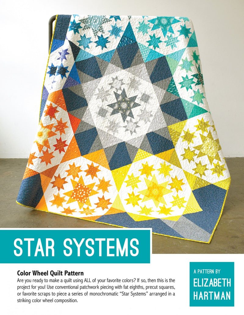 Elizabeth Hartman Star Systems Quilt Pattern