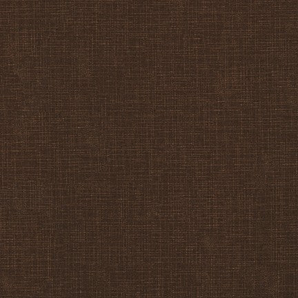 Robert Kaufman Quilter's Linen Chocolate Fabric