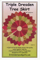 Erin Underwood Triple Dresden Tree Skirt Pattern
