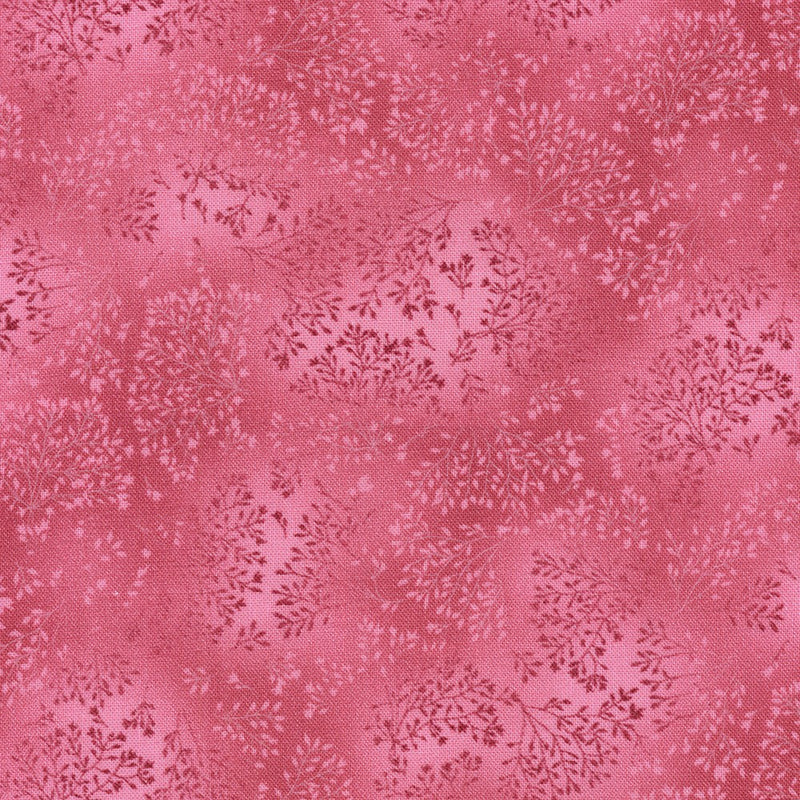 Robert Kaufman Fusions 7 Leaf Branches 96 Blush Fabric