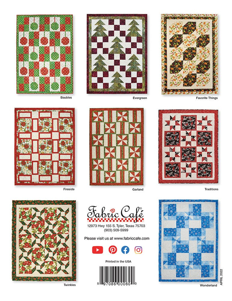 Fabric Cafe Pretty Darn Quick 3-Yard Quilts Soft Cover Book 
