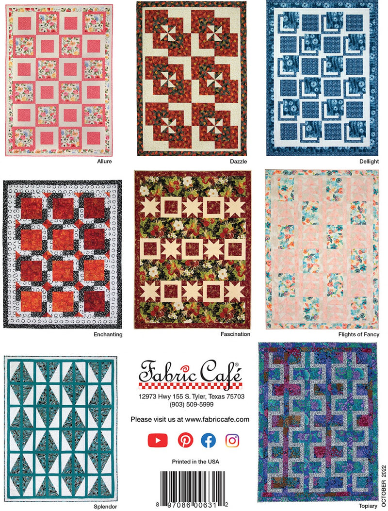 Fabric Cafe The Magic Of 3 Yard Quilts