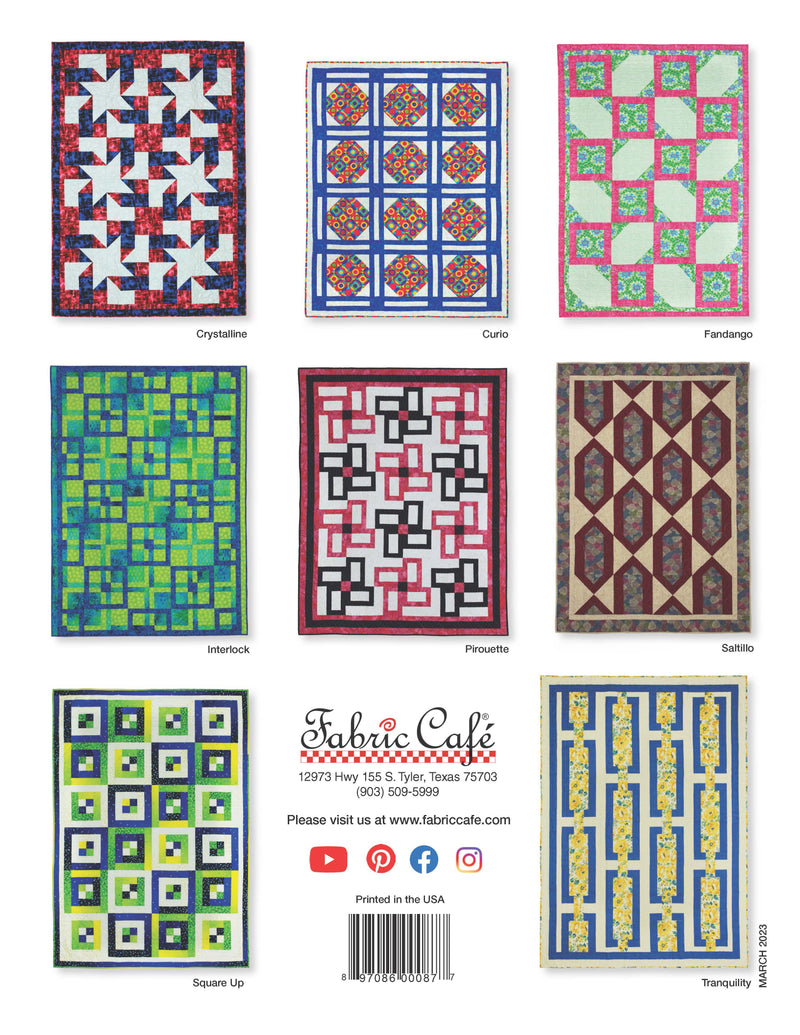 Fabric Cafe Make It Modern Quilts Pattern Book