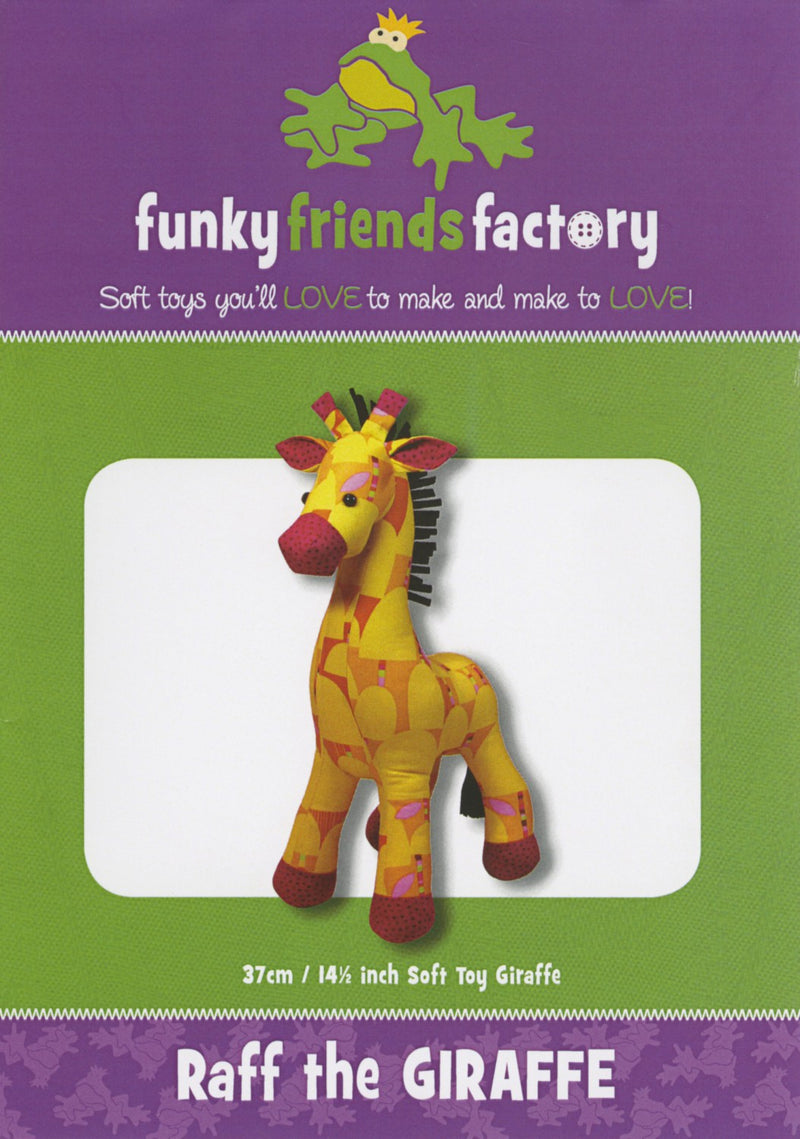Funky Friends Factory Raff The Giraffe Pattern