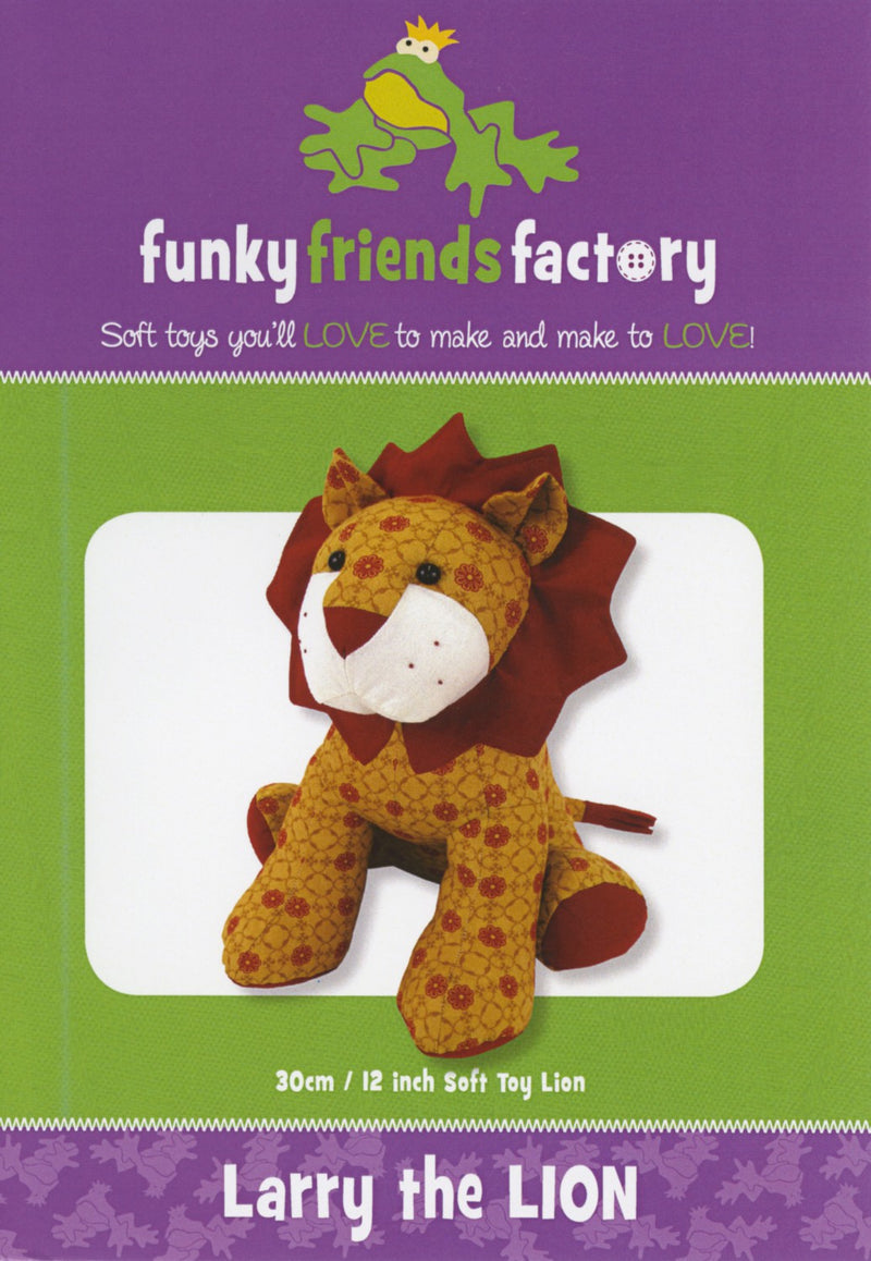 Funky Friends Factory Larry The Lion Pattern