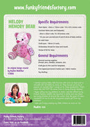 Funky Friends Factory Melody Memory Bear Pattern