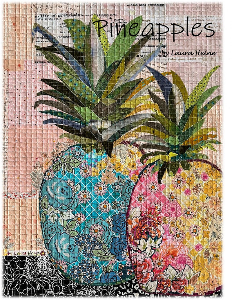Fiberworks Pineapple Collage Pattern