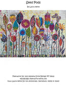 Fiberworks Seed Pods Collage Pattern