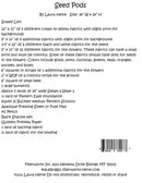 Fiberworks Seed Pods Collage Pattern