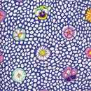 Kaffe Fassett Blue Guinea Flower Fabric