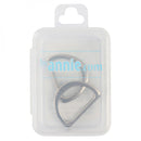 ByAnnie 1 Inch Flat D-Rings Nickel