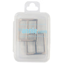 ByAnnie 1 Inch Widemouth Sliders Nickel