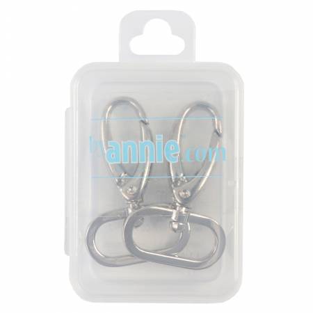 ByAnnie 1 Inch Swivel Hooks Nickel