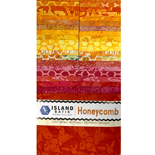 Island Batik Honeycomb Batik Strip Pack