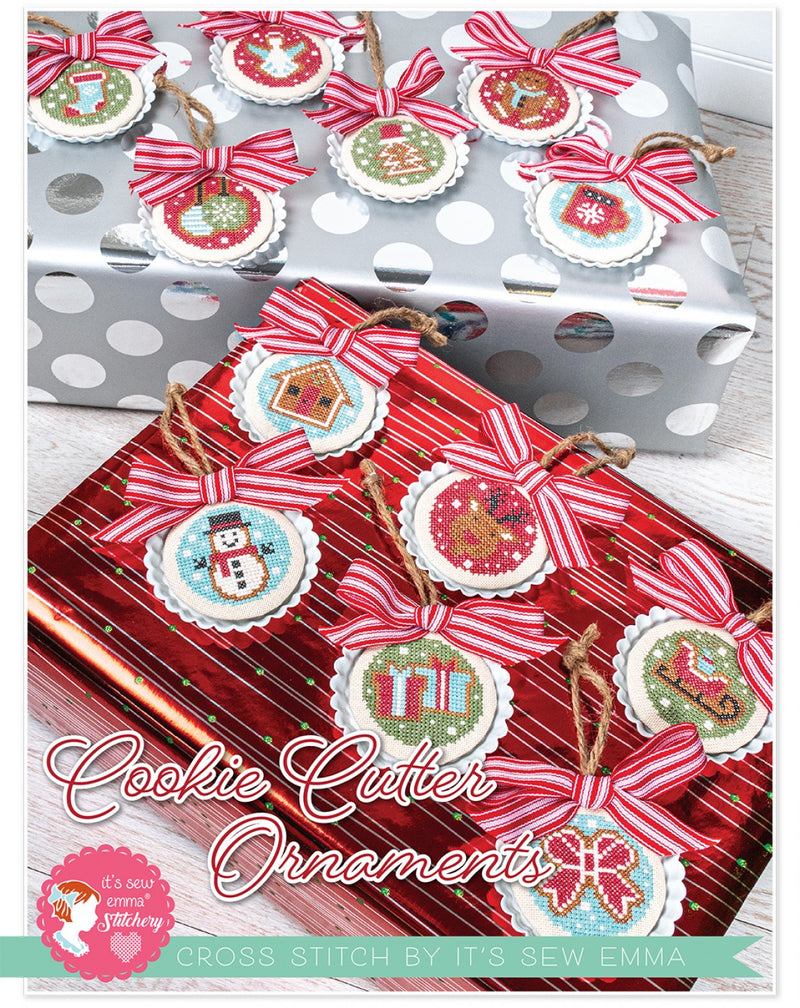 Its Sew Emma Cookie Cutter Ornaments Cross Stitch Pattern