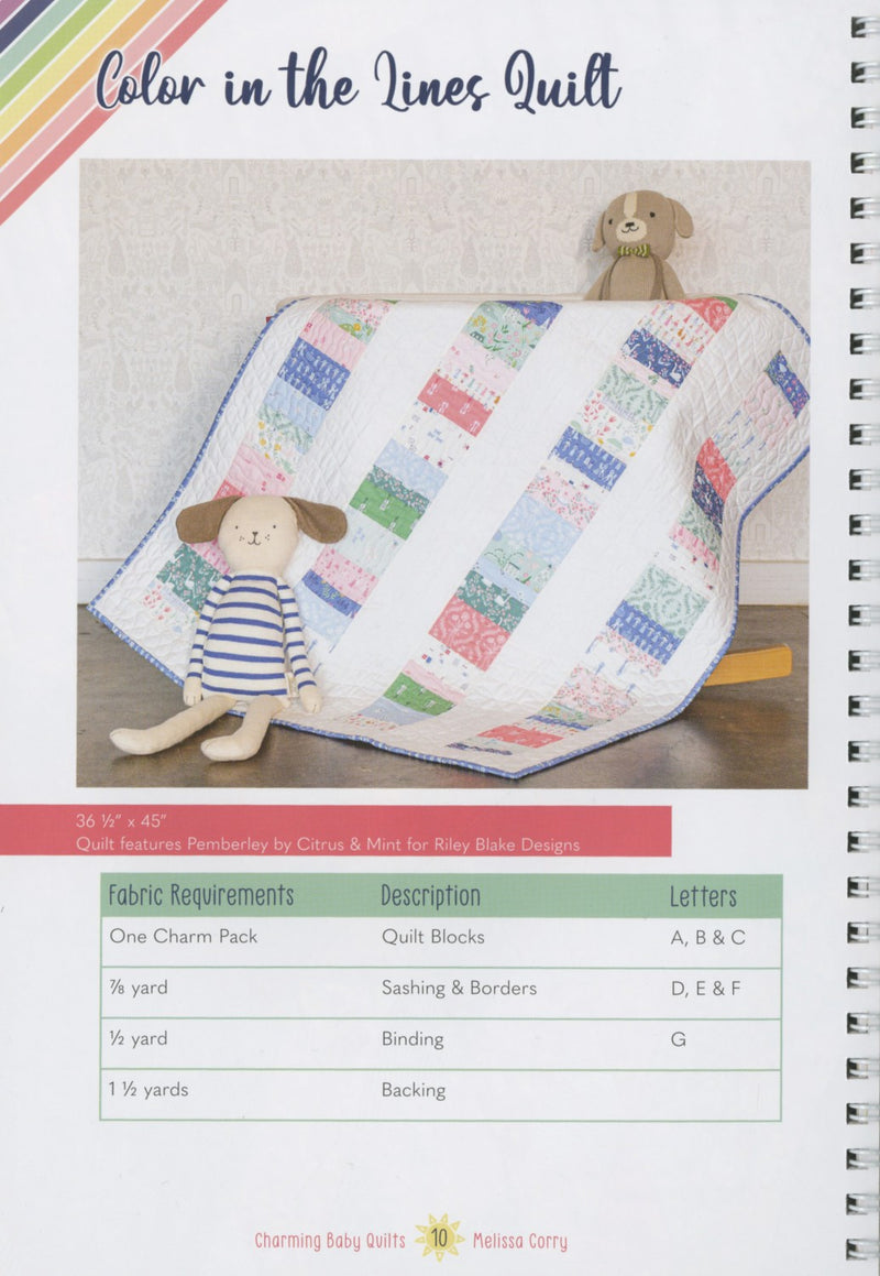 Charming Baby Quilts Pattern Book